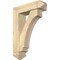Ekena Millwork Imperial Arts and Crafts Rough Sawn Bracket w/ Offset Brace, Douglas Fir, 6"W x 20"D x 28"H BKT0604X20X28IMP03RDF - alternate 1